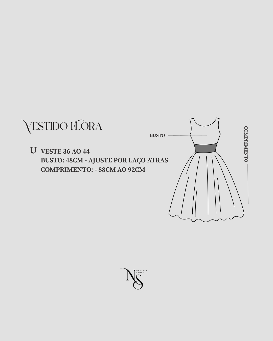 Vestido Flora